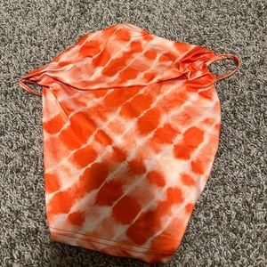 LOVE this top, open cross tie in the back